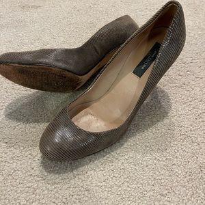 Ann Taylor brown/bronze heels